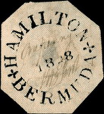 bermuda: почтмейстерские марки 1848-1862 гг