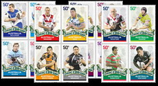 почтовые марки австралии: 100 лет лиге регби